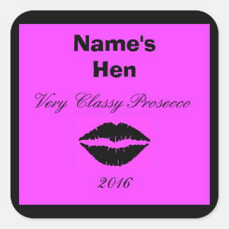 Customisable Wine Bottle Label