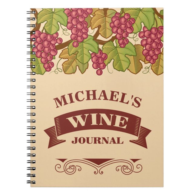 Customisable Wine Journal (Front)