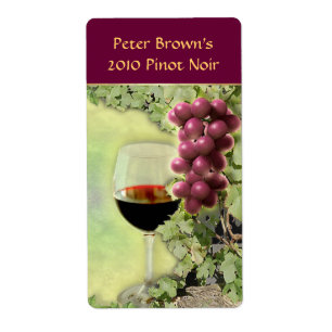Customisable Wine Label