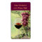 Customisable Wine Label
