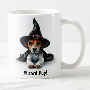 Customisable Witchy Jack Russell Terrier Pup Coffee Mug