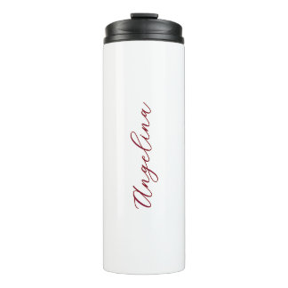 Customisable with your name or unique message  thermal tumbler