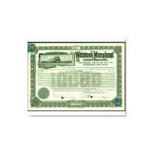 Customisable WM Railroad Gold Bond Reproduction