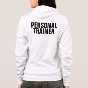Customisable Womens Gym Fitness Personal Trainer Hoodie