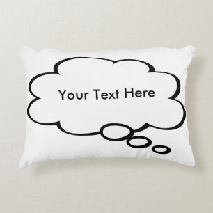 Customisable Word Bubble Pillow
