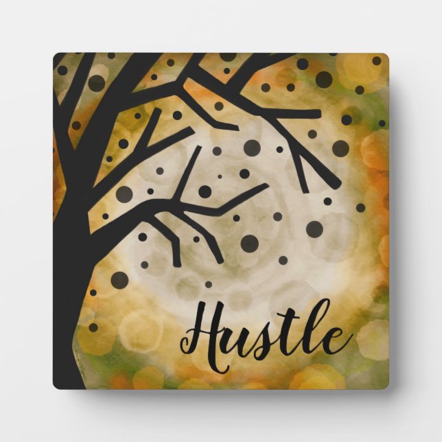 Customisable Word of the Year Plaque (Front)