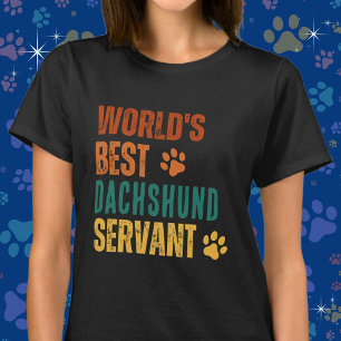 Customisable World's Best {Your Dog Breed} Servant T-Shirt