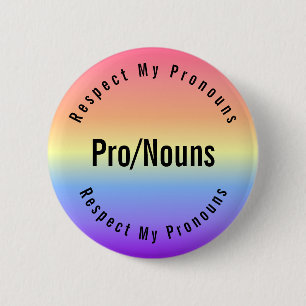 Customisable Xenogender Pronouns Button