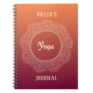 Customisable Yoga Journal