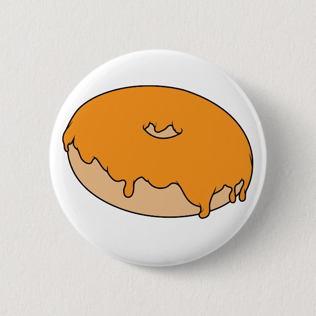 Customisable Your Favourite Doughnut 6 Cm Round Badge (Front)
