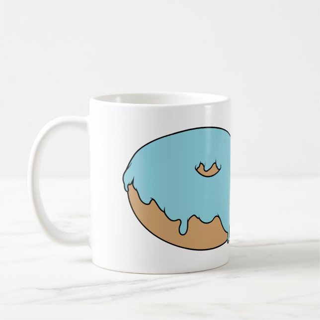 Customisable Your Favourite Doughnut Coffee Mug (Left)