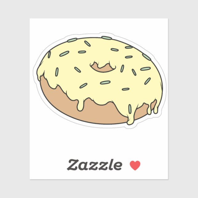 Customisable Your Favourite Doughnut With Sprinkle (Sheet)