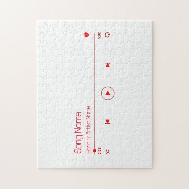 Customisable Your Favourite Music Jigsaw Puzzle (Vertical)