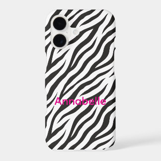customisable zebra stripe iphone case