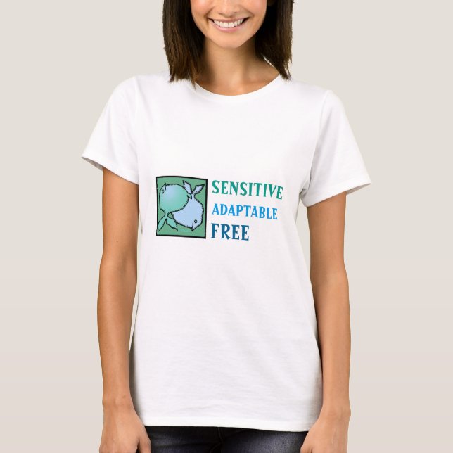 Customisable Zodiac Sign Personality Pisces W Tee (Front)