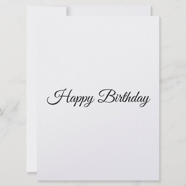 Customise a birthday card (Front)