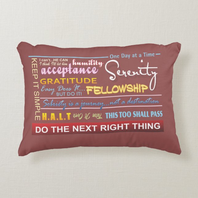 customise aa Slogans v15 pillow (Front)