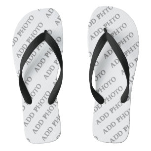 Customise Add Name Photo or Artwork Flip Flops