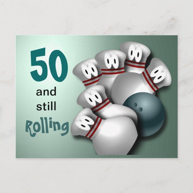 Customise Age Postcard (Front)