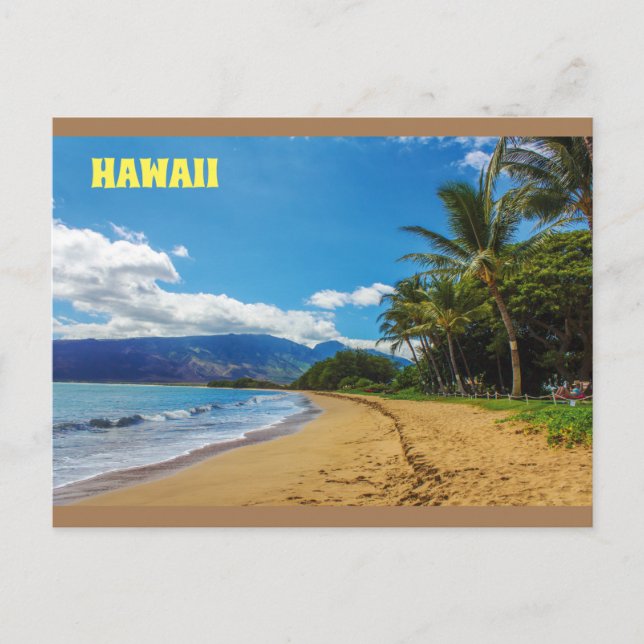 Customise Aloha Hawaii Tropical Postcard (Front)