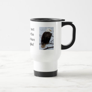 Customise American Bald Eagle Travel/Commuter Mug