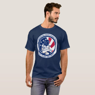 Customise American Patriotic Handyman Advertising T-Shirt