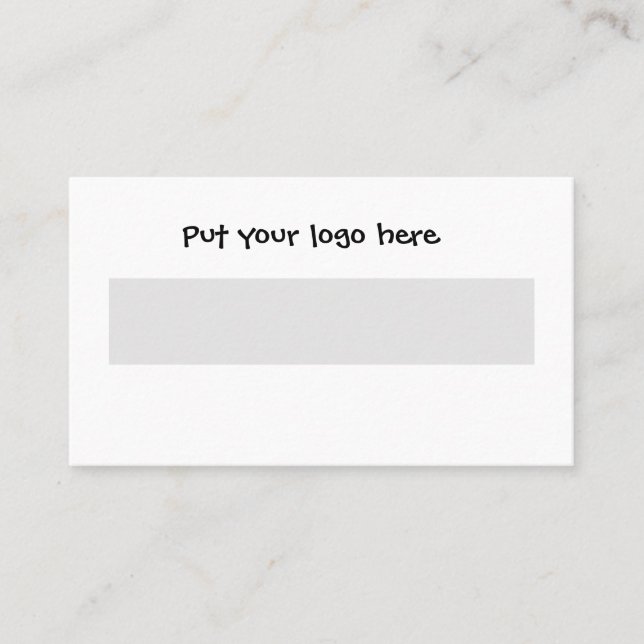 Customise and fun business card (Front)