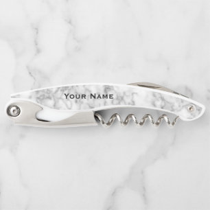 Customise and Personalise, Marble Look Corkscrew