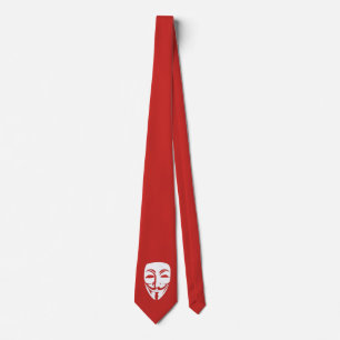 Customise Anonymous face Tie