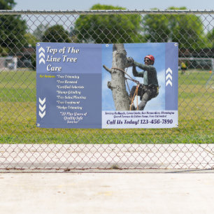 Customise Arborist Tree Service Business Promo Banner