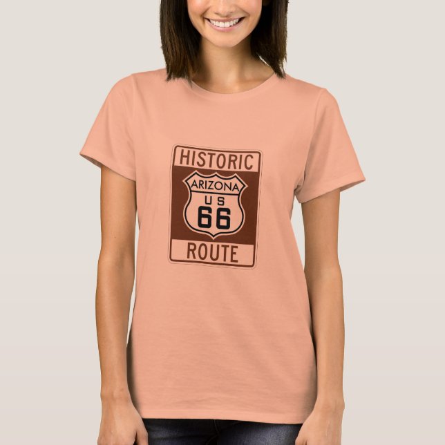 Customise Arizona US Route 66 T-Shirt (Front)