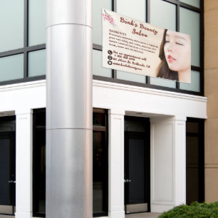 Customise Asian Beauty Hair Salon Advertising Banner