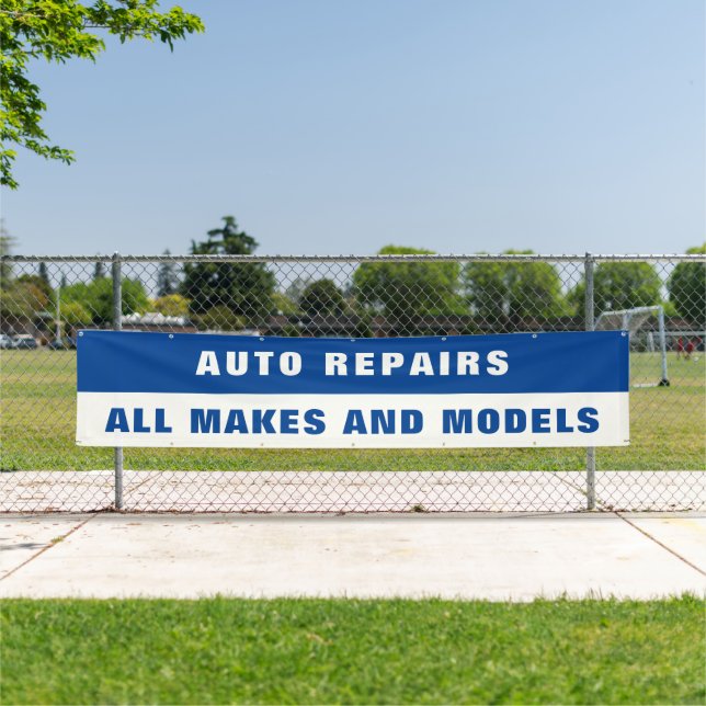 Customise Auto Repair All Makes and Models Large  Banner (Insitu)