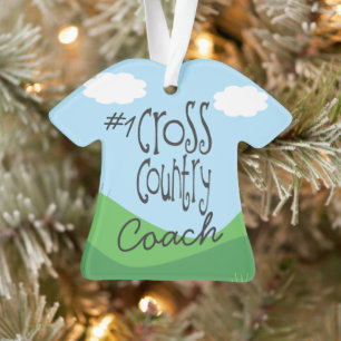 Customise Back No 1 Cross Country Coach Ornament