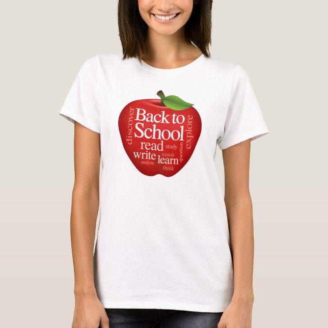 Customise Back to School  T-Shirt (Front)