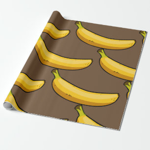 Customise Banana Wrapping Paper