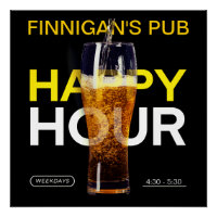 Customise Bar Pub Public House Happy Hour Beer