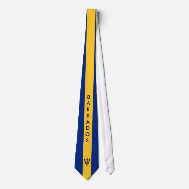 Customise Barbados Flag Tie (Front)