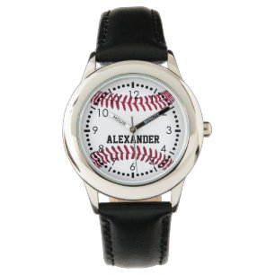 Customise Baseball Name Watch