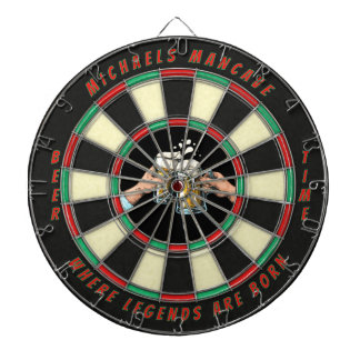 Customise Beer Themed Mancave Dartboard