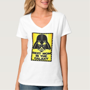 Customise BEST MOM IN THE GALAXY Aesthetic V-neck T-Shirt