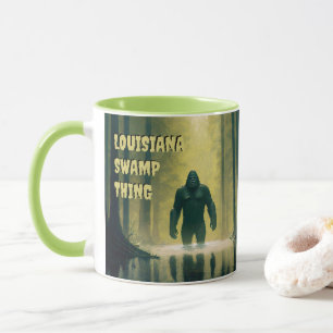 Customise Bigfoot Sasquatch Louisiana Swamp Thing Mug