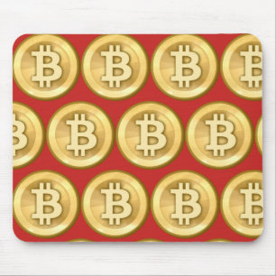 Customise Bitcoins Mouse Mat