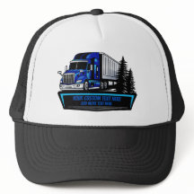 Customise Blue OTR Freight Hauling Trucker