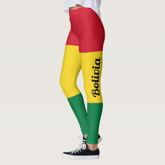 Customise Bolivia Flag Leggings