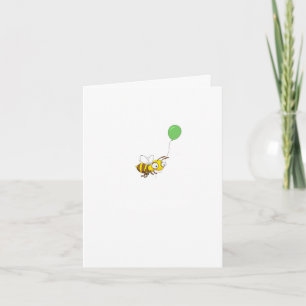 Customise Bumble bee Birthday. Birthday Card
