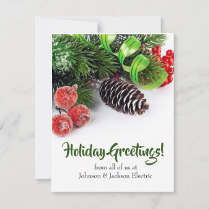 Customise Business Christmas Card