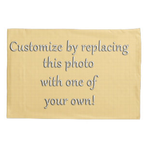 Customise by Adding Your Photo or Art Pillowcase