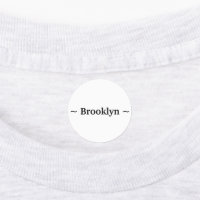 customise change name text white black