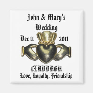 Customise Claddagh Magnet
